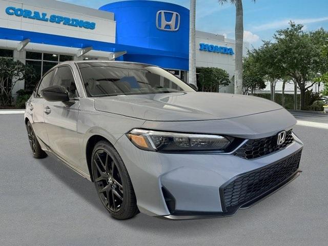 new 2025 Honda Civic car, priced at $29,055