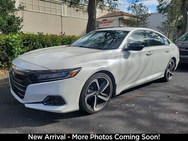 used 2022 Honda Accord car, priced at $25,990