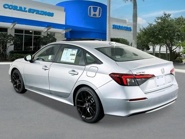 new 2025 Honda Civic Hybrid car, priced at $30,100