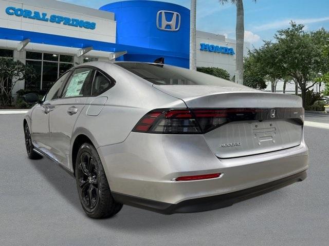 new 2025 Honda Accord car, priced at $31,710