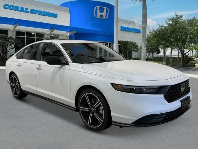 new 2025 Honda Accord Hybrid car, priced at $35,260
