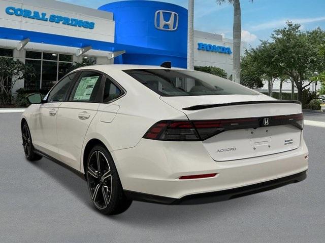 new 2025 Honda Accord Hybrid car, priced at $35,205