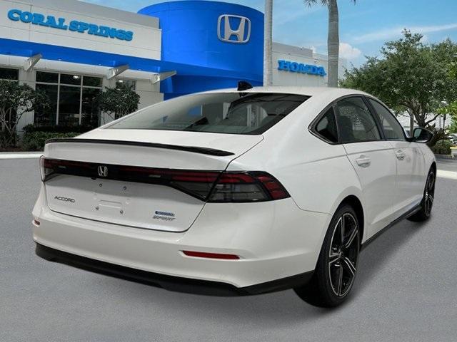 new 2025 Honda Accord Hybrid car, priced at $35,205