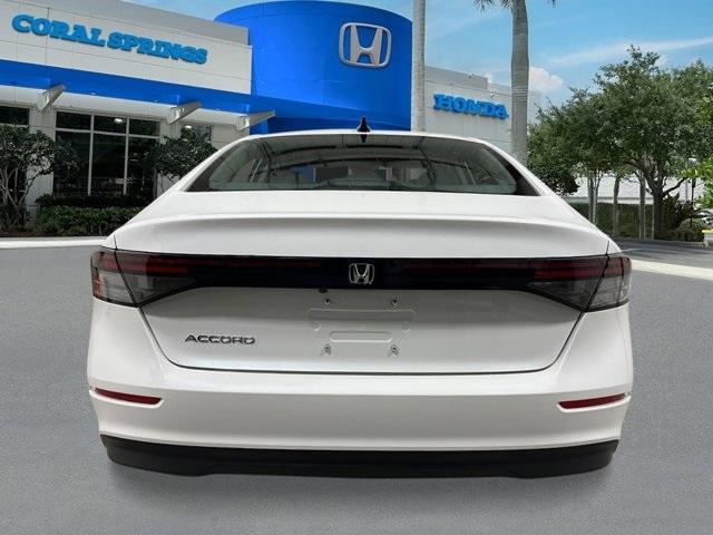 new 2025 Honda Accord car, priced at $32,210