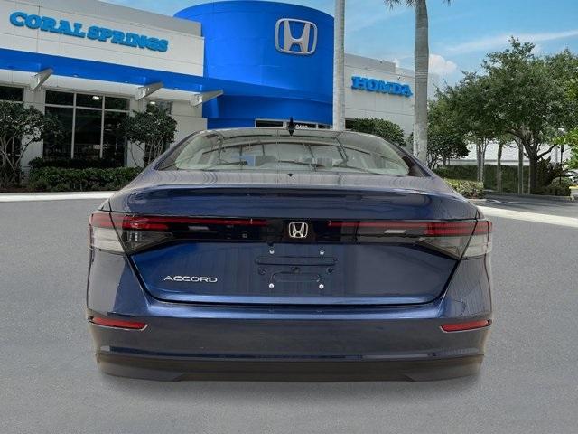 new 2025 Honda Accord car, priced at $31,710