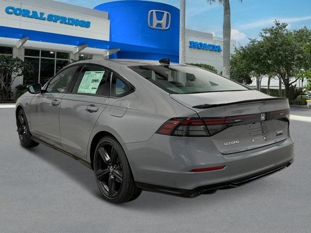 new 2025 Honda Accord Hybrid car, priced at $36,980