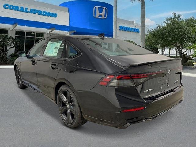 new 2025 Honda Accord Hybrid car, priced at $36,525