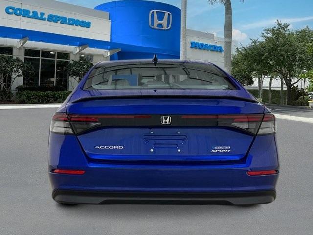 new 2025 Honda Accord Hybrid car, priced at $35,205