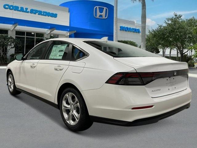 new 2025 Honda Accord car, priced at $29,845