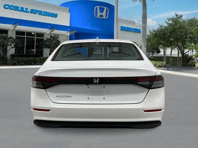 new 2025 Honda Accord car, priced at $29,845