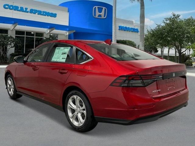 new 2025 Honda Accord car, priced at $29,900