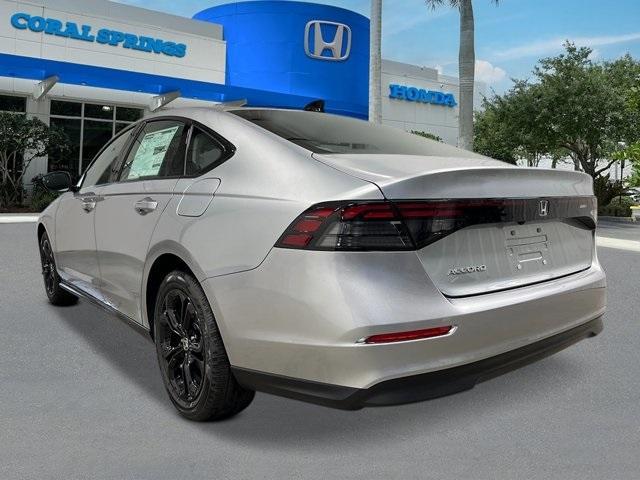 new 2025 Honda Accord car, priced at $31,755