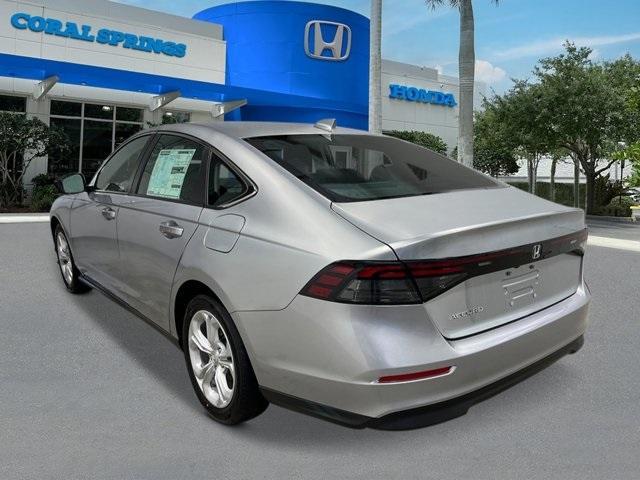 new 2025 Honda Accord car, priced at $29,490