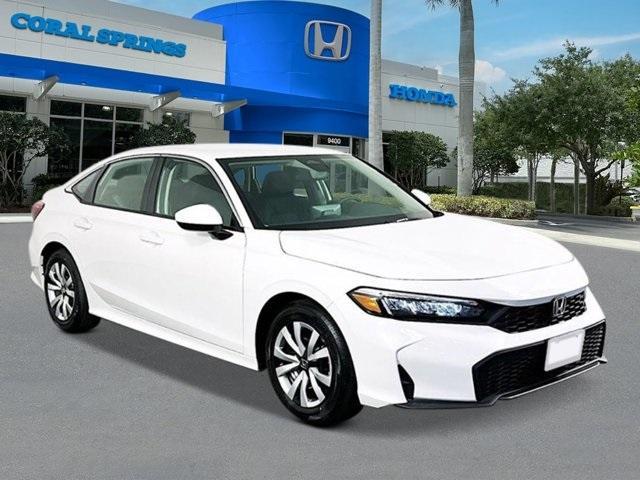 new 2025 Honda Civic car, priced at $25,855