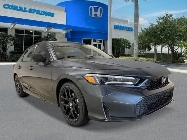 new 2025 Honda Civic Hybrid car, priced at $30,100