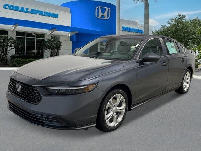 new 2025 Honda Accord car, priced at $29,445