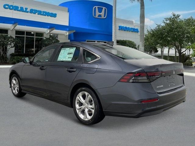 new 2025 Honda Accord car, priced at $29,445