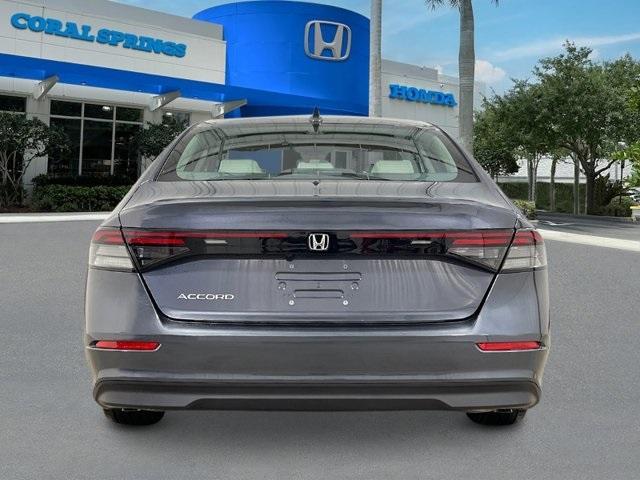 new 2025 Honda Accord car, priced at $29,445