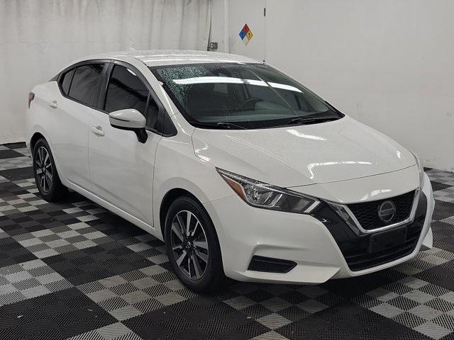 used 2021 Nissan Versa car, priced at $12,490