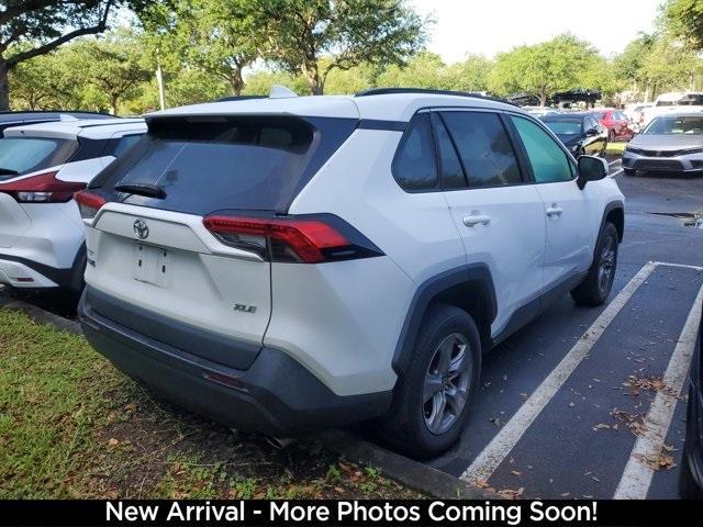 used 2022 Toyota RAV4 car, priced at $25,390