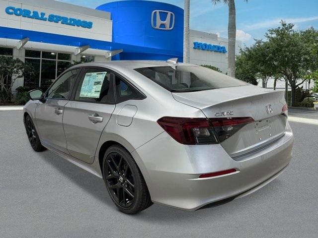 new 2025 Honda Civic car, priced at $27,400