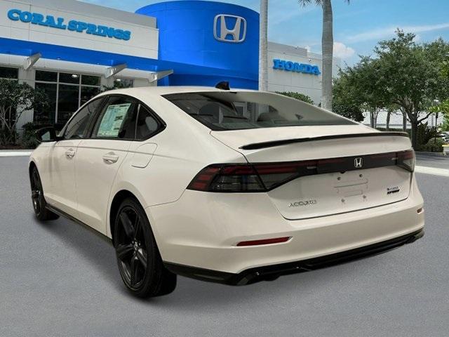 new 2025 Honda Accord Hybrid car, priced at $36,980