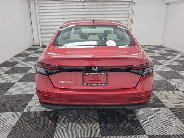 used 2024 Honda Accord car, priced at $25,073