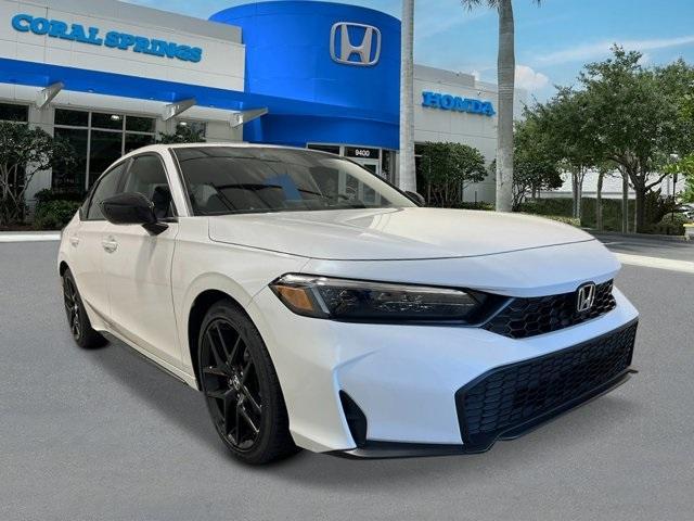 new 2025 Honda Civic car, priced at $29,055