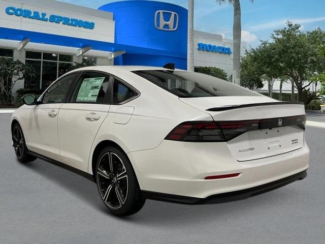 new 2025 Honda Accord Hybrid car, priced at $35,305