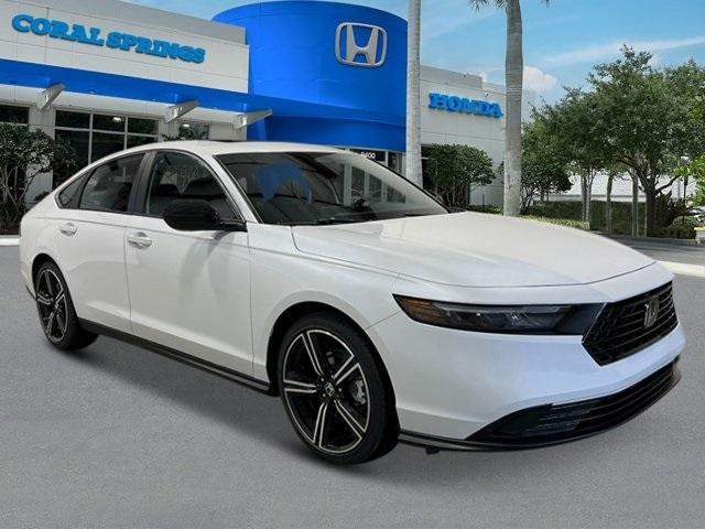 new 2025 Honda Accord Hybrid car, priced at $35,305