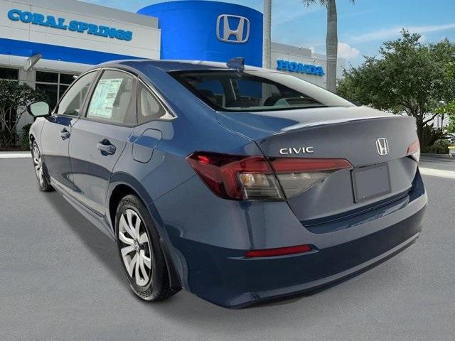 new 2025 Honda Civic car, priced at $25,800