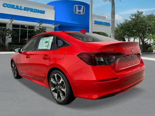 new 2025 Honda Civic Hybrid car, priced at $32,845