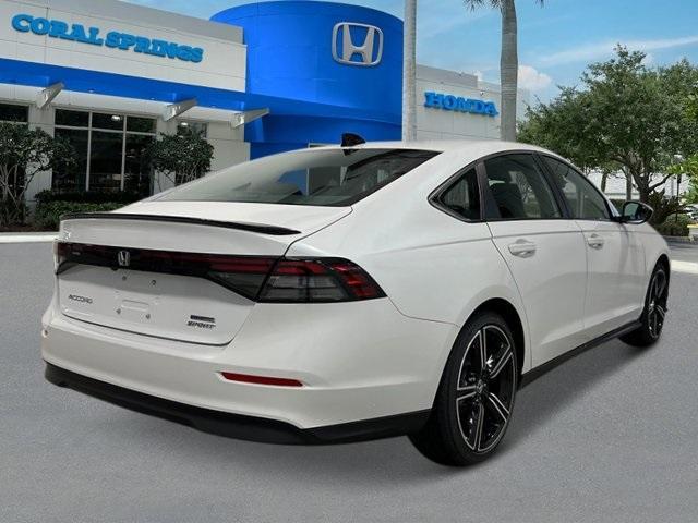 new 2025 Honda Accord Hybrid car, priced at $35,205