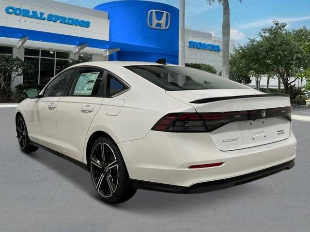 new 2025 Honda Accord Hybrid car, priced at $35,205