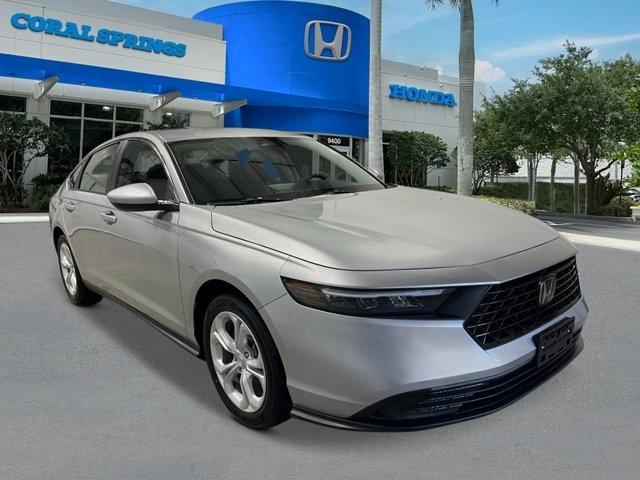 new 2025 Honda Accord car, priced at $29,445