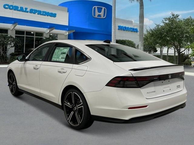 new 2025 Honda Accord Hybrid car, priced at $35,260