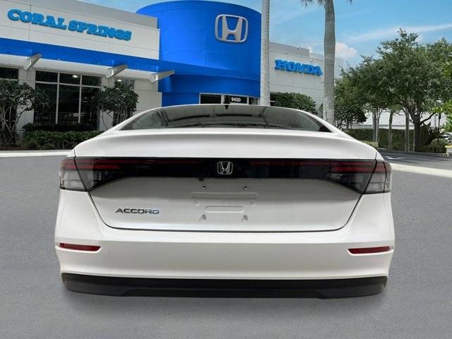 new 2025 Honda Accord car, priced at $32,110