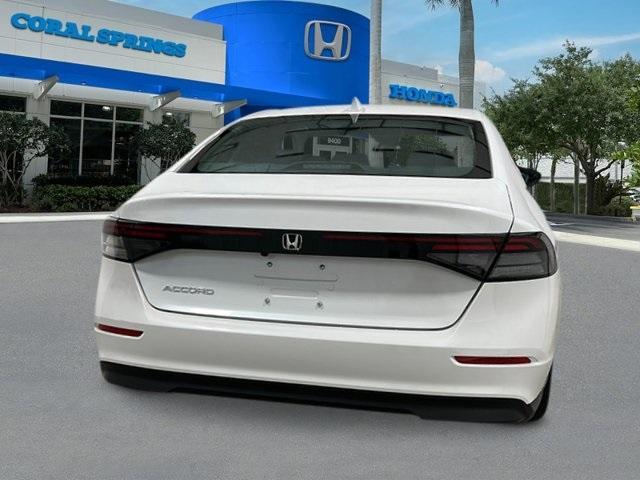 new 2025 Honda Accord car, priced at $29,845