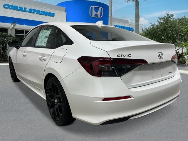 new 2025 Honda Civic Hybrid car, priced at $30,555