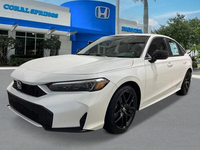 new 2025 Honda Civic Hybrid car, priced at $30,555