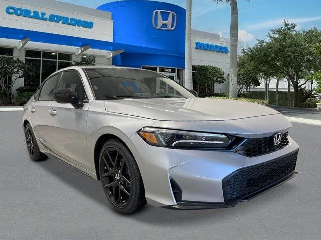 new 2025 Honda Civic car, priced at $28,600