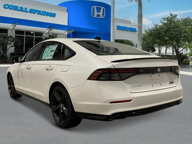 new 2025 Honda Accord Hybrid car, priced at $36,980