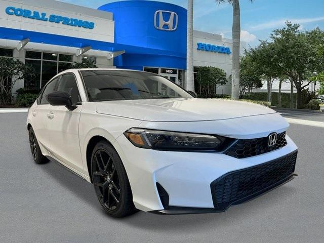 new 2025 Honda Civic car, priced at $29,055