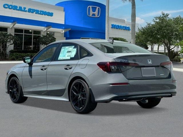 new 2025 Honda Civic Hybrid car, priced at $30,555