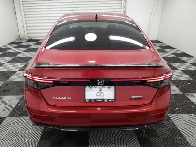 used 2023 Honda Accord Hybrid car, priced at $27,990