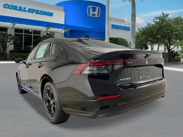 new 2025 Honda Accord car, priced at $31,755