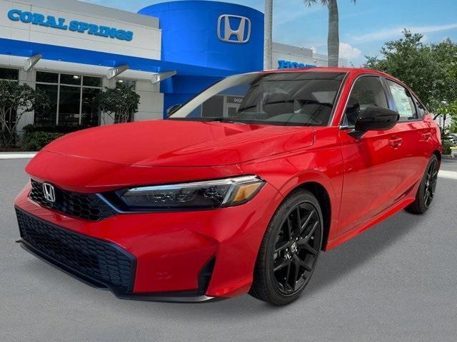 new 2025 Honda Civic car, priced at $27,400