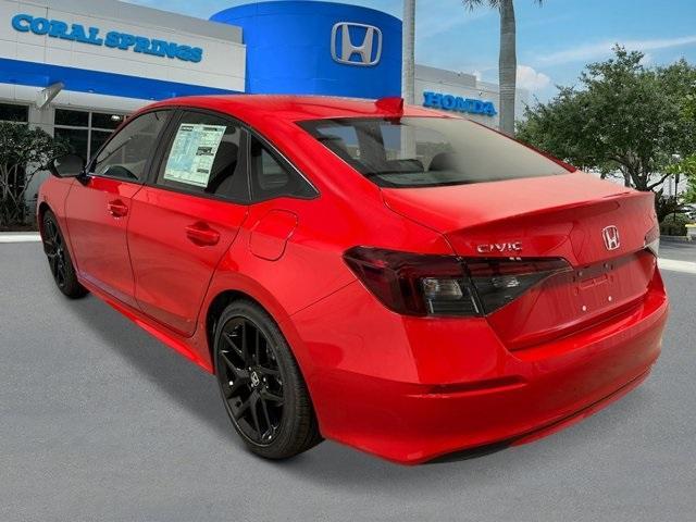 new 2025 Honda Civic car, priced at $27,400