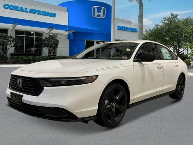 new 2025 Honda Accord Hybrid car, priced at $37,025