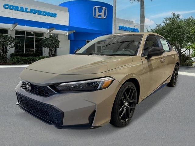 new 2025 Honda Civic car, priced at $29,055